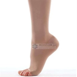 ЖЕНСКИЕ компрессионные гольфы Tiana 2 класс компрессии 280 den с открытым носком бежевые (926)