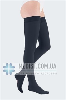Компрессионные чулки mediven plus medi 2 класс компрессии, размер 3, с открытым носком, черные ДЛЯ ЖЕНЩИН И МУЖЧИН - фото 27839 Компрессионные чулки mediven plus medi 2 класс компрессии, размер 3, с открытым носком, черные ДЛЯ ЖЕНЩИН И МУЖЧИН - фото 27839