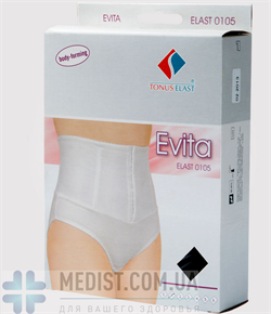 ЖЕНСКИЕ трусы медицинские эластичные послеродовые Tonus Elast 0105 Эвита, размер 1, черные - фото 28153