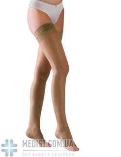 ЖЕНСКИЕ ТОНКИЕ компрессионные чулки Aries Avicenum 360 fine 2 класс компрессии с открытым и закрытым носком и КРУЖЕВНОЙ РЕЗИНКОЙ