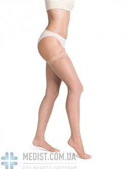 ЖЕНСКИЕ ТОНКИЕ компрессионные чулки Aries Avicenum 360 fine 2 класс компрессии с открытым и закрытым носком и КРУЖЕВНОЙ РЕЗИНКОЙ