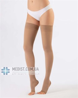 Компрессионные чулки ДЛЯ СТАНДАРТНОГО И ШИРОКОГО БЕДРА Ofa Bamberg Classic 2 класс компрессии с открытым носком ДЛЯ ЖЕНЩИН И МУЖЧИН