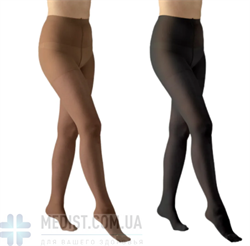 Женские компрессионные колготки Aries Avicenum 140 первый класс компрессии ЗАКРЫТЫЙ НОСОК, цвет шоколад