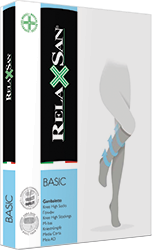 Компрессионные гольфы RELAXSAN BASIC профилактические закрытый носок для женщин и мужчин