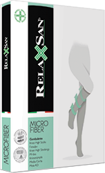 Компрессионные гольфы RELAXSAN MICROFIBER профилактические закрытый носок для женщин и мужчин МИКРОФИБРА