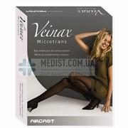 Компрессионные колготы Veinax Microtrans 2 класс компрессии с закрытым носком для женщин и мужчин