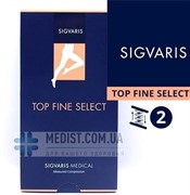 Компрессионные чулки SIGVARIS TOP FINE SELECT 2 класс компрессии с закрытым носком для женщин и мужчин