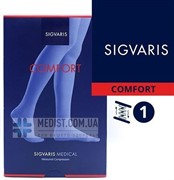 Компрессионные гольфы SIGVARIS COMFORT 1 класс компрессии с закрытым носком для женщин и мужчин