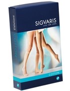 Компрессионные гольфы SIGVARIS MEDICAL COTTON XTRA 2 класс компрессии с закрытым носком для женщин и мужчин 14% ХЛОПКА