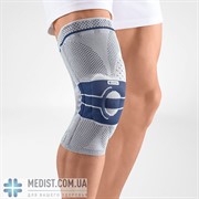 Умный коленный бандаж GenuTrain A3 Bauerfeind - динамический наколенник для комплексного лечения болей в коленном суставе с коррегирующим пелотом и специальной массирующей вставкой - для женщин и мужчин