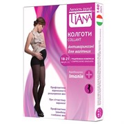 Компрессионные колготки для беременных женщин Tiana 1 класс компрессии 140 den с закрытым носком