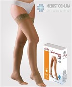 ЖЕНСКИЕ ТОНКИЕ компрессионные чулки Aries Avicenum 360 fine 2 класс компрессии с открытым и закрытым носком и КРУЖЕВНОЙ РЕЗИНКОЙ