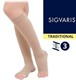 30% КАУЧУКА в составе - Компрессионные гольфы SIGVARIS MEDICAL TRADITIONAL 3 класс компрессии с открытым носком для женщин и мужчин
