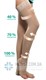 ЖЕНСКИЕ компрессионные чулки Soloventex С КРУЖЕВНОЙ РЕЗИНКОЙ 1 класс компрессии с открытым носком - фото 18723