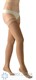 Женские компрессионные чулки Aries Avicenum 360 второй класс компрессии КРУЖЕВО бежевые ЗАКРЫТЫЙ НОСОК - фото 20992