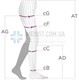 компрессионне чулки Aurafix подбор размера компрессионне чулки Aurafix подбор размера