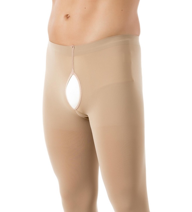 Медицинские компрессионные колготы (трико) для мужчин Pani Teresa второго класса компрессии с закрытым носком (мыском)