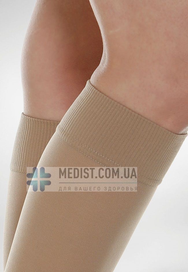 Медицинские компрессионные гольфы для женщин и мужчин Relaxsan Basic 1 класса компрессии с открытым и закрытым носком (мыском)