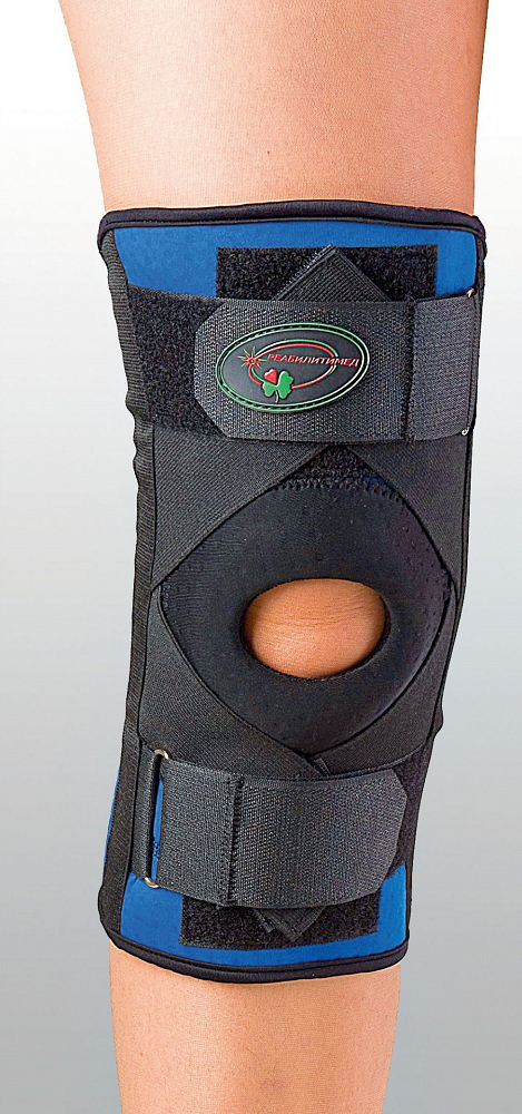 Наколенник ортопедический для сильной фиксации колена и перекрестных связок Реабилитимед К-1ПС