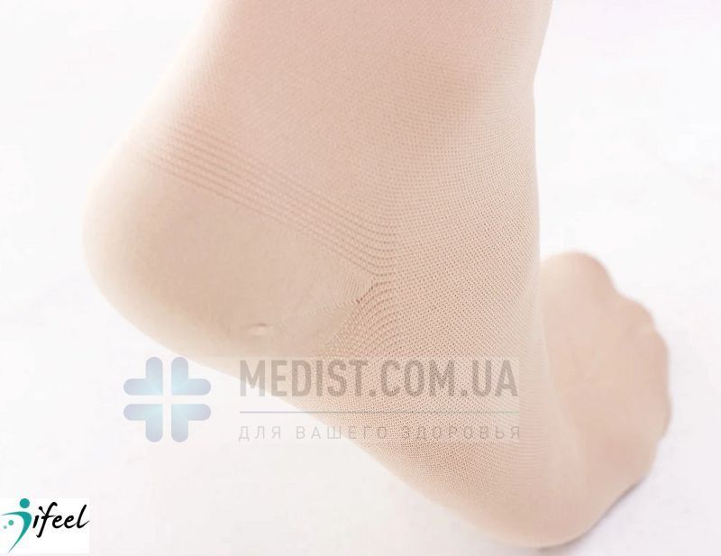 Мужские компрессионные чулки Ifeel 1 класса компрессии с открытым и закрытым носком (мыском)