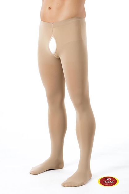 Медицинские компрессионные колготы (трико) для мужчин Pani Teresa второго класса компрессии с закрытым носком (мыском)м