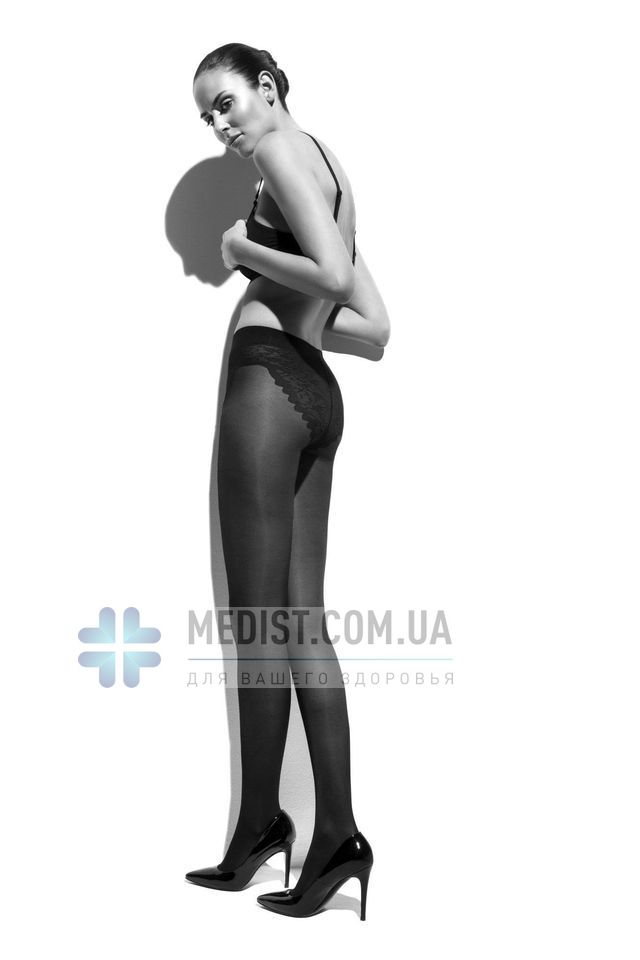 Женские компрессионные колготы Segreta Bikini Сollant 70 профилактические с закрытым носком (мыском)