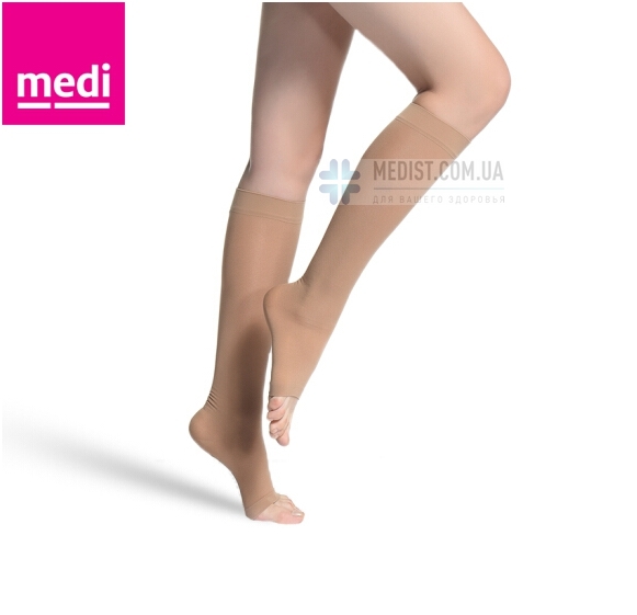 Компрессионные гольфы medi DUOMED 1 и 2 класс компрессии с открытым и закрытым носком для женщин и мужчин